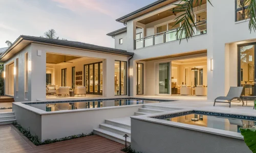 256 Aqua Court__Rear Elevation